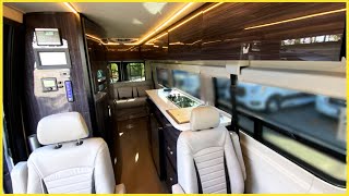 INCREDIBLE Seats 7 Winnebago ERA 70X Sprinter Camper Van Full Walkthrough [upl. by Kaehpos]