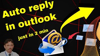 How to set auto reply in outlook  How to Set Out of Office in Outlook  Hindi  Urdu [upl. by Russom753]