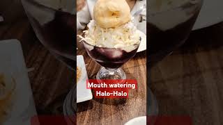 BukoUbe Halohalo asmr shorts [upl. by Anirtak]