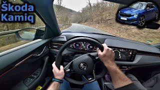 2024 Škoda Kamiq 15 TSI DSG Monte Carlo facelift  POV test drive [upl. by Thomsen]