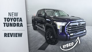 2024 Toyota Tundra Hybrid Limited Nightshade Edition with Grey Leather Interior [upl. by Orgell516]