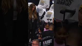 Khloe Kardashian was spotted with her kids at Tristan Thompsons recent basketball game [upl. by Beera226]