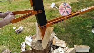 Štípačka dřeva  Thorovo kladivo  Mjölnir  DIY Wood splitter  Thors hammer [upl. by Kristyn]