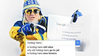 Hotdog Hans Answers the Webs Most Searched Questions [upl. by Ecylahs]