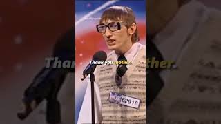 A weirdo on Britain’s Got Talent 😨 [upl. by Ise]