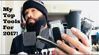 My Top Beard Tools for 2017  Beard Grooming [upl. by Mcculloch]