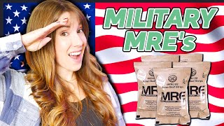 Ladies Try Military MREs Meals Ready to Eat for the First Time [upl. by Barayon]