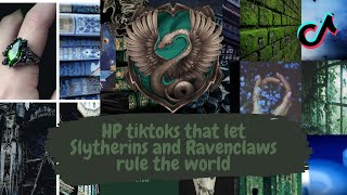 ⚡ HP tiktoks that let Slytherins 🐍 and Ravenclaws 🦅 rule the world 👑 [upl. by Hazlip]