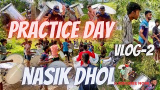 Nasik dhol practice day vlog 2  Kerala nasik dhol  Dhol djz [upl. by Aciretehs]