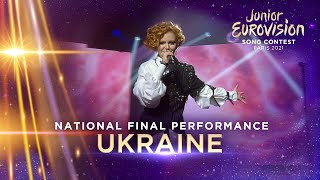 Olena Usenko  Vazhil Leverage  Ukraine 🇺🇦  National Final Performance  Junior Eurovision 2021 [upl. by Adriene]