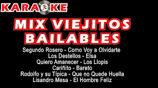 Karaoke Mix Viejitos Bailables Cumbia Colombiana [upl. by Nytsirhc]