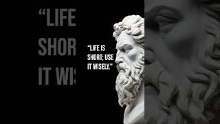 Life is short use it wisely quotes motivation history [upl. by Greenland829]