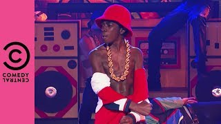 Caleb McLaughlin Performs LL Cool Js quotIm Badquot  Lip Sync Battle [upl. by Hamel]