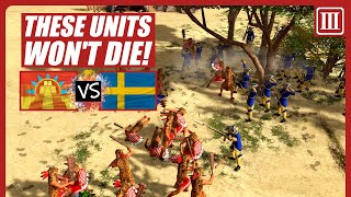 AOE3 Sweden Fast Industrial vs Aztec [upl. by Cire]