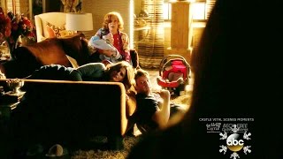 Castle 6x10 Moment How long have I been gone Alexis Asks Finding Castle amp Beckett with a Baby [upl. by Aviva]