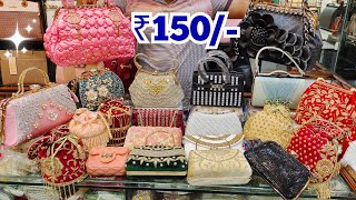 Hyderabad Imported Hand Bags Purses Clutches Sling Bags Charminar Shopping Market [upl. by Emanuel280]