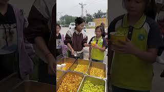 🥰 Unique street food 🥳 streetfood satisfying satisfyingvideo [upl. by Alleuol]