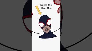 Miles Morales Spider Man Which One isReal 🤔🤔 spiderman marvel [upl. by Einhpad]