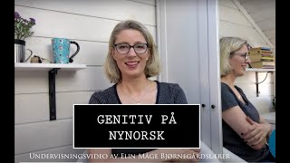 Genitiv på nynorsk [upl. by Nonna]