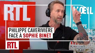 Philippe Caverivière face à Sophie Binet [upl. by Suolkcin]