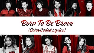 Cast of HSMTMTS  Born To Be Brave Color Coded Lyrics From HSMTMTS THE FINAL SEASON [upl. by Suhail242]