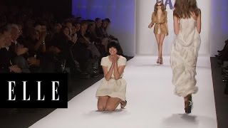 Watch How Gracefully These Models Fall  ELLE [upl. by Selyn]