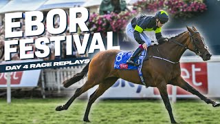 York Ebor Festival  Day 4 All Races ft Magical Zoe and Breege [upl. by Krischer]