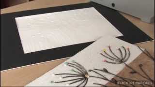 White on White Collagraph  Lesson Plan [upl. by Lemire]