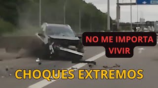 CHOQUES DE AUTOS EXTREMOS 2023 🔴 1 [upl. by Idram]