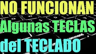 NO FUNCIONAN ALGUNAS TECLAS de MI TECLADO I 7 Soluciones 2024 ✅ [upl. by Acinimod517]