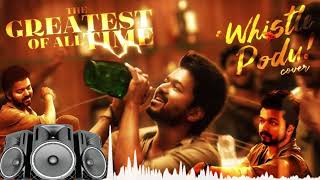 Whistle Podu Theatre Version I Thalapathy Vijay I GOAT I U1 [upl. by Aroled]