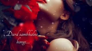 Jeene Ke Liye Socha Hi NahiFemale version watsapp status video song [upl. by Ynoyrb220]