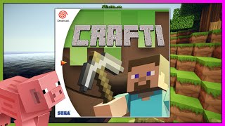 MINECRAFT FOR DREAMCAST  CRAFTI 2023 EDITION SEGA DREAMCAST HOMEBREW  DOWNLOAD LINK INCLUDED [upl. by Tra]