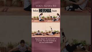 Yogasana to Reduce HERNIA issues [upl. by Iaw]