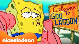 SpongeBob  SpongeBob gaat 45 minuten lang naar het strand 🏖️  SpongeBobOfficial  Nickelodeon [upl. by Annaeirb]