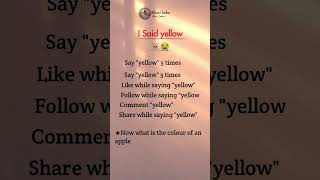 I Said Yellow ☠️😭😭 youtubeshorts love yehdostihumnhitodenge youtubeshorts trending sad [upl. by Nicholl]