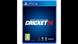 cricket c24 ps4 live gameplay [upl. by Capps955]