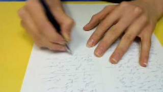 Handywrite Shorthand Dictation at 100 WPM [upl. by Airdnekal]