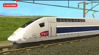 TGV POS The Future of HighSpeed Rail Travel Speed Redefine Animated 3D [upl. by Folsom]