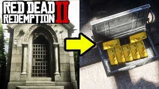 I FOUND 7 GOLD BARS HERE How to Make EASY FAST MONEY in Red Dead Redemption 2 [upl. by Nyrtak]