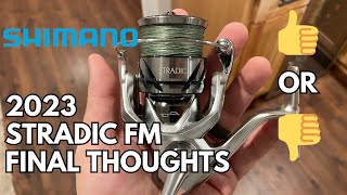 2023 Shimano Stradic FM  FINAL THOUGHTS [upl. by Neliac386]