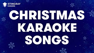 2021 CHRISTMAS SONGS NON STOP PLAYLIST  Instrumental Holiday Music  Karaoke with Lyrics 2 HOURS [upl. by Atsirhc]