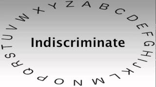 SAT Vocabulary Words and Definitions — Indiscriminate [upl. by Nepsa]