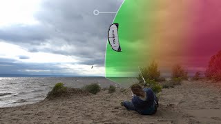 Kitesurfing Wind Storm 40 Knots  How To Stay Safe If Overpowered [upl. by Boardman]