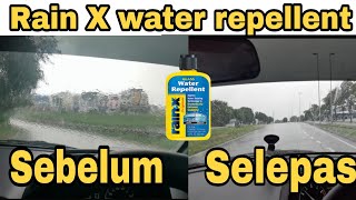 Cara Yang Betul Guna Rain X Water Repellent [upl. by Noillid]