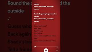 Eminem  Without Me lyrics music lyrics explore kindly subscribelike and comment [upl. by Atisor]