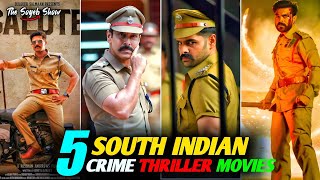 Top 5 South Crime Mystery Suspense Thriller Movies HindiNew South movies Hindi dubbed 2024 mystery [upl. by Ailyn]