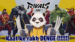 marvel rivals  day 1 marvelrivals [upl. by Nilkoorb]