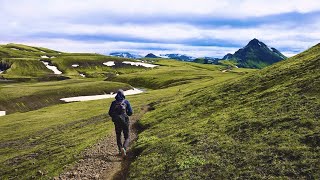 Solo Hiking the Laugavegur Trail in Iceland [upl. by Purdy455]