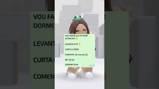 🍒 ᴅᴇᴜ ᴄᴇʀᴛᴏ 💫 roblox naoflopaporfavor amomuitovcs🌷💞 rumoaos40k shortsfeed naoflopaaaaa [upl. by Iahs]